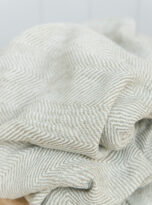 Linen and Cotton Ev Throw